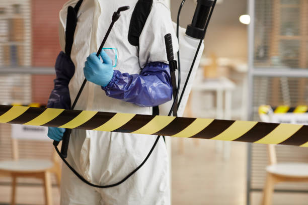 Professional Blood Cleanup technician working in Sorrento, FL